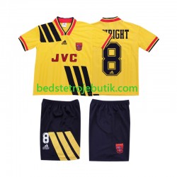 Arsenal WRIGHT 8 1993 1994 Retro Børn Udebane Fodboldtrøje Kortærmet