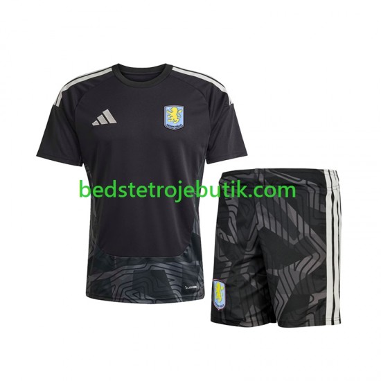 Aston Villa Målmand Børn Udebane Fodboldtrøje 2026-2027 Kortærmet