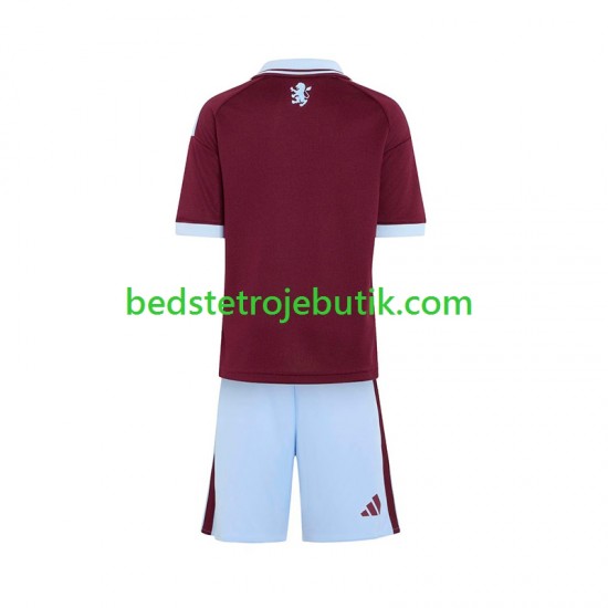 Aston Villa Børn Hjemmebane Fodboldtrøje 2026-2027 Kortærmet