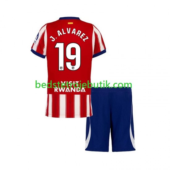 Atlético Madrid Julian Alvarez 19 Børn Hjemmebane Fodboldtrøje 2026-2027 Kortærmet