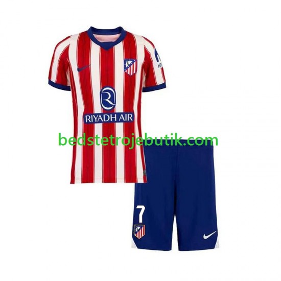 Atlético Madrid Lee Kang-in 7 Børn Hjemmebane Fodboldtrøje 2026-2027 Kortærmet
