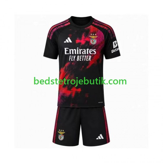 Benfica Børn 3. Valg Fodboldtrøje 2026-2027 Kortærmet