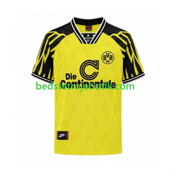 Borussia Dortmund 1994 Retro Mænd Hjemmebane Fodboldtrøje Kortærmet