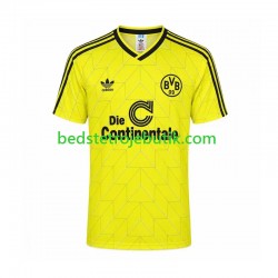 Borussia Dortmund Retro Mænd Hjemmebane Fodboldtrøje 1998 Kortærmet