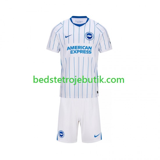 Brighton Hove Albion Børn Udebane Fodboldtrøje 2026-2027 Kortærmet