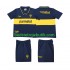 CA Boca Juniors 1993 1995 Retro Børn Hjemmebane Fodboldtrøje Kortærmet