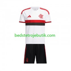 CR Flamengo Børn Udebane Fodboldtrøje 2026-2027 Kortærmet