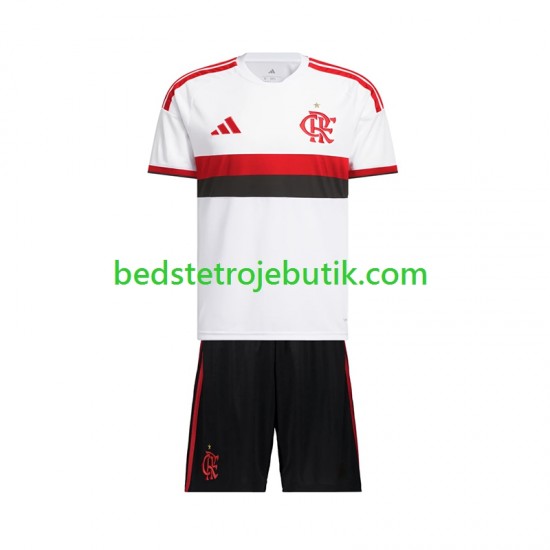 CR Flamengo Børn Udebane Fodboldtrøje 2026-2027 Kortærmet