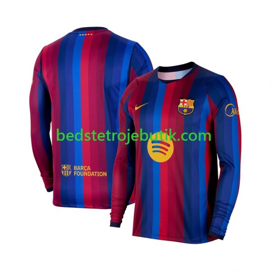 FC Barcelona Mænd Hjemmebane Fodboldtrøje 2026-2027 Langærmet