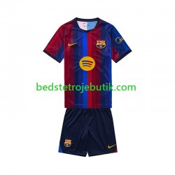FC Barcelona Børn Hjemmebane Fodboldtrøje 2026-2027 Kortærmet
