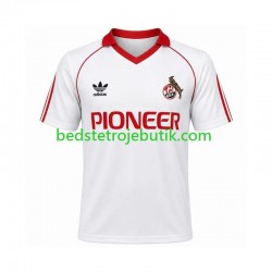 FC Köln 1980 1981 Retro Mænd Hjemmebane Fodboldtrøje Kortærmet