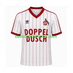 FC Köln 1982 1983 Retro Mænd Hjemmebane Fodboldtrøje Kortærmet