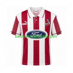 FC Köln 1995 1996 Retro Mænd Hjemmebane Fodboldtrøje Kortærmet