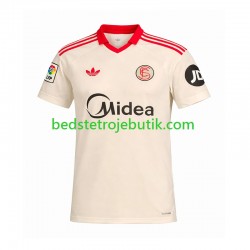 Sevilla FC Retro Mænd Hjemmebane Fodboldtrøje 2025-2026 Kortærmet