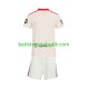 Sevilla FC Retro Børn Hjemmebane Fodboldtrøje 2025-2026 Kortærmet