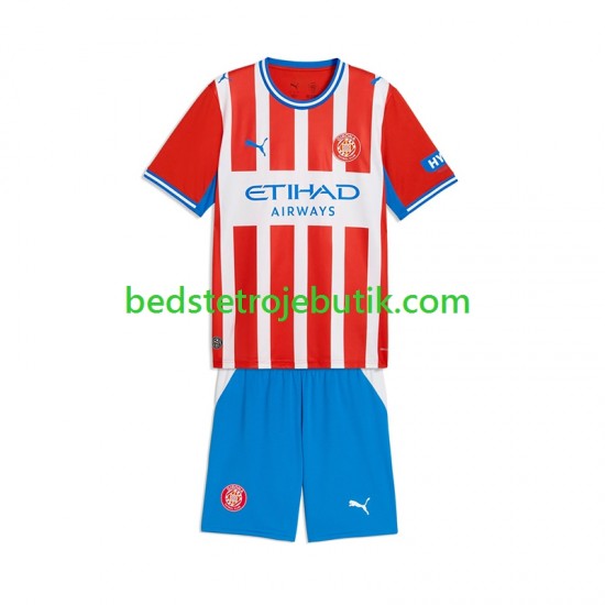 Girona Børn Hjemmebane Fodboldtrøje 2026-2027 Kortærmet