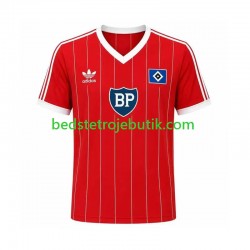 Hamburger SV 1984 Retro Mænd Udebane Fodboldtrøje Kortærmet