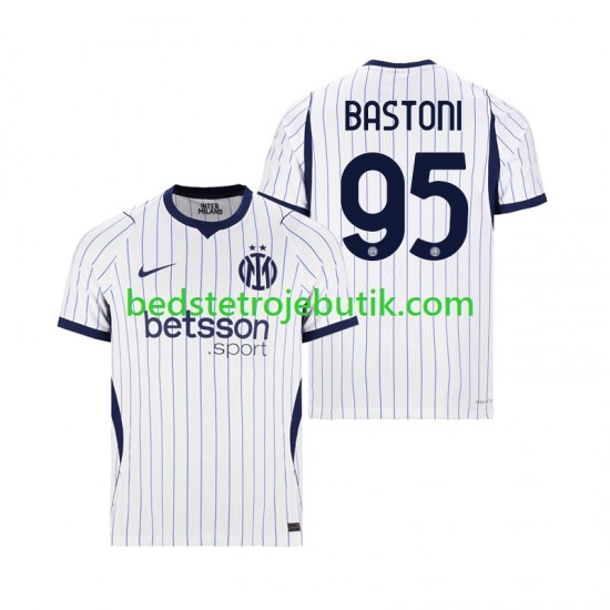 Inter Milan Alessandro Bastoni 95 Mænd Udebane Fodboldtrøje 2026-2027 Kortærmet