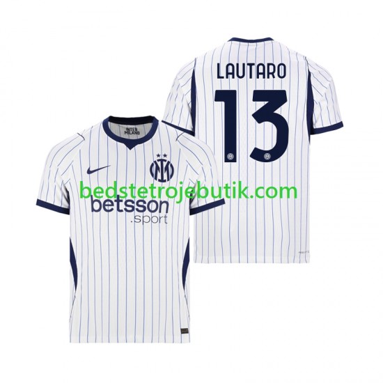 Inter Milan Lautaro Martinez 13 Mænd Udebane Fodboldtrøje 2026-2027 Kortærmet
