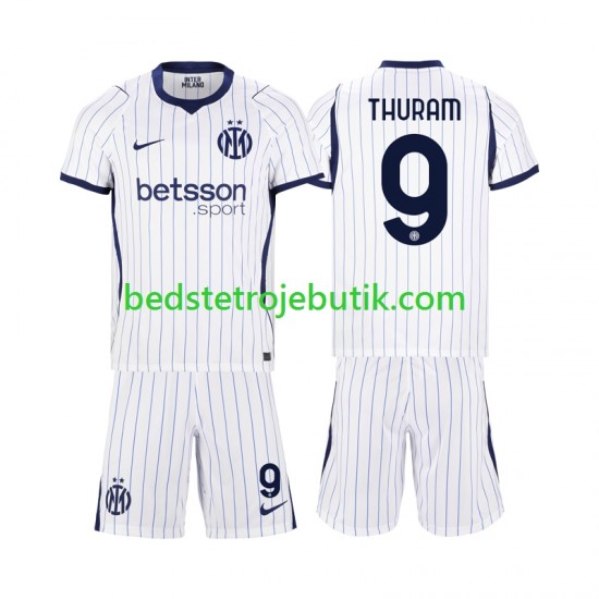 Inter Milan Marcus Thuram 9 Børn Udebane Fodboldtrøje 2026-2027 Kortærmet