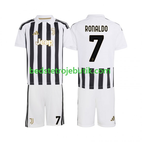 Juventus Cristiano Ronaldo 7 Børn Hjemmebane Fodboldtrøje 2026-2027 Kortærmet