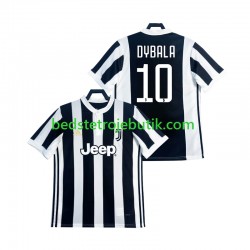 Juventus DYBALA 21 2017 2018 Retro Mænd Hjemmebane Fodboldtrøje Kortærmet