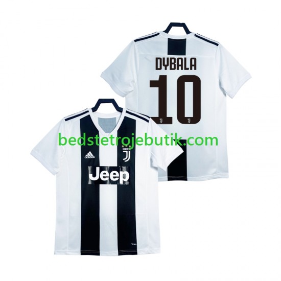 Juventus DYBALA 21 2018 2019 Retro Mænd Hjemmebane Fodboldtrøje Kortærmet