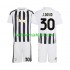 Juventus Jonathan David 30 Børn Hjemmebane Fodboldtrøje 2026-2027 Kortærmet