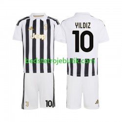 Juventus Kenan Yildiz 10 Børn Hjemmebane Fodboldtrøje 2026-2027 Kortærmet