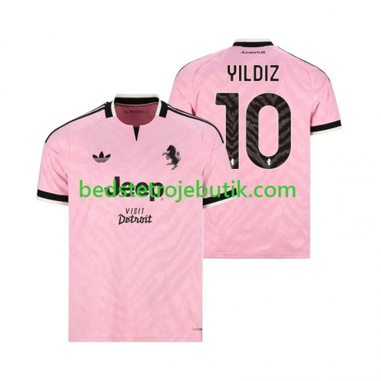Juventus Kenan Yildiz 10 Mænd Udebane Fodboldtrøje 2026-2027 Kortærmet