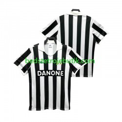 Juventus 1992 1994 Retro Mænd Hjemmebane Fodboldtrøje Kortærmet