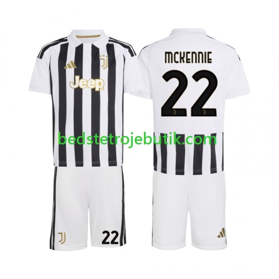 Juventus Weston McKennie 22 Børn Hjemmebane Fodboldtrøje 2026-2027 Kortærmet