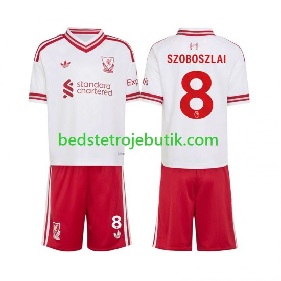 Liverpool Dominik Szoboszlai 8 Børn Udebane Fodboldtrøje 2026-2027 Kortærmet