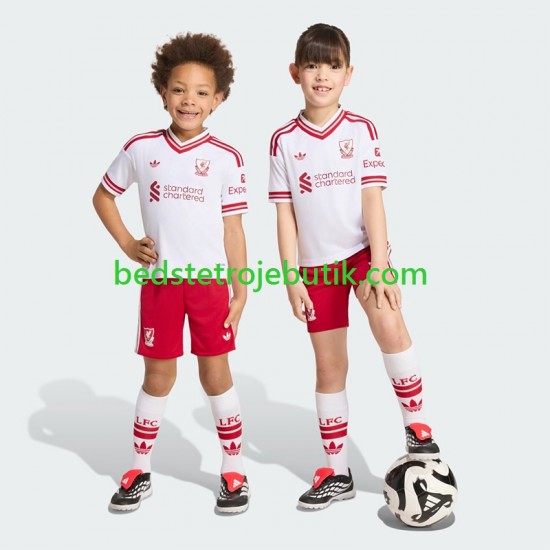 Liverpool Børn Udebane Fodboldtrøje 2026-2027 Kortærmet