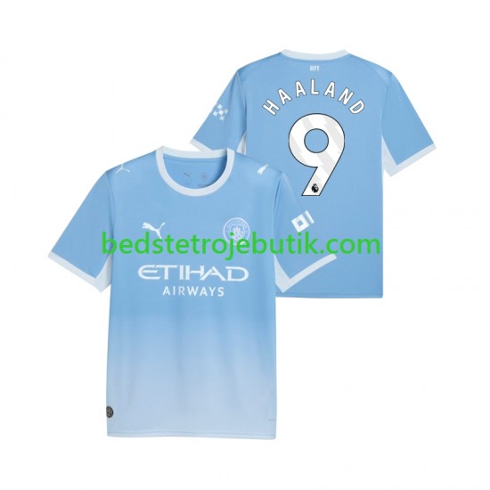 Manchester City Erling Haaland 9 Mænd Hjemmebane Fodboldtrøje 2026-2027 Kortærmet