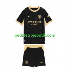Manchester City Børn Udebane Fodboldtrøje 2026-2027 Kortærmet
