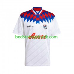 Olympique Lyon 1995 1996 Retro Mænd Hjemmebane Fodboldtrøje Kortærmet