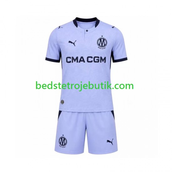 Olympique de Marseille Børn 3. Valg Fodboldtrøje 2026-2027 Kortærmet