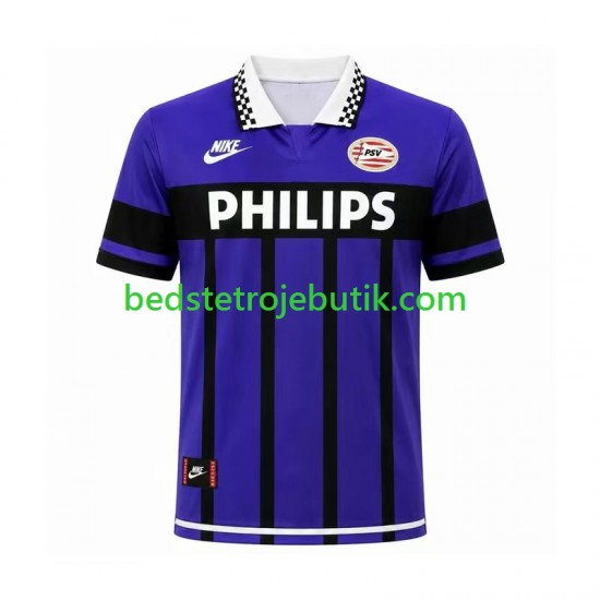 PSV Eindhoven 1995 Retro Mænd Udebane Fodboldtrøje Kortærmet