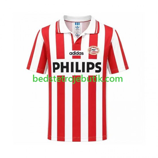 PSV Eindhoven 1994 Retro Mænd Hjemmebane Fodboldtrøje Kortærmet
