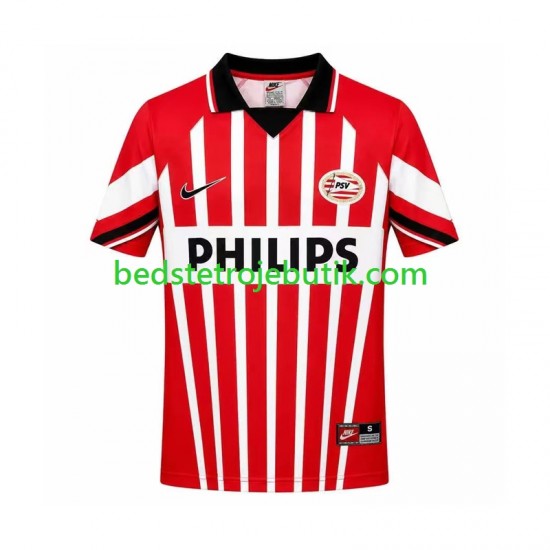 PSV Eindhoven 1997 Retro Mænd Hjemmebane Fodboldtrøje Kortærmet