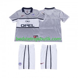 Paris Saint-Germain 2000 2001 Retro Børn Udebane Fodboldtrøje Kortærmet