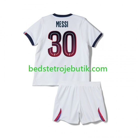 Paris Saint-Germain Lionel Messi 30 Børn Udebane Fodboldtrøje 2026-2027 Kortærmet