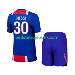Paris Saint-Germain Lionel Messi 30 Børn Hjemmebane Fodboldtrøje 2026-2027 Kortærmet