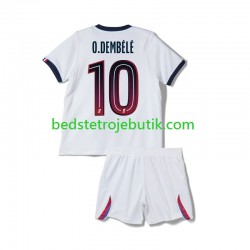 Paris Saint-Germain Ousmane Dembele 10 Børn Udebane Fodboldtrøje 2026-2027 Kortærmet