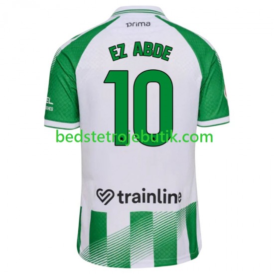 Real Betis Abde Ezzalzouli 10 Mænd Hjemmebane Fodboldtrøje 2026-2027 Kortærmet