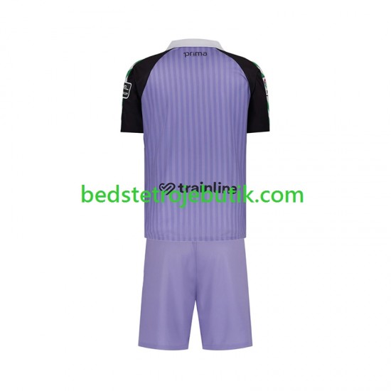 Real Betis Målmand Retro Børn Hjemmebane Fodboldtrøje 2025-2026 Kortærmet