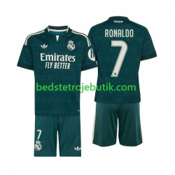 Real Madrid Cristiano Ronaldo 7 Børn Udebane Fodboldtrøje 2026-2027 Kortærmet