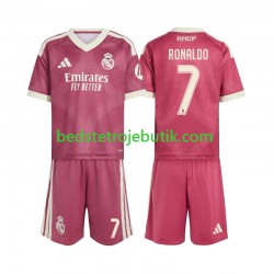 Real Madrid Cristiano Ronaldo 7 Børn 3. Valg Fodboldtrøje 2026-2027 Kortærmet