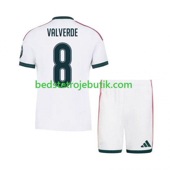 Real Madrid Federico Valverde 8 Børn Hjemmebane Fodboldtrøje 2026-2027 Kortærmet